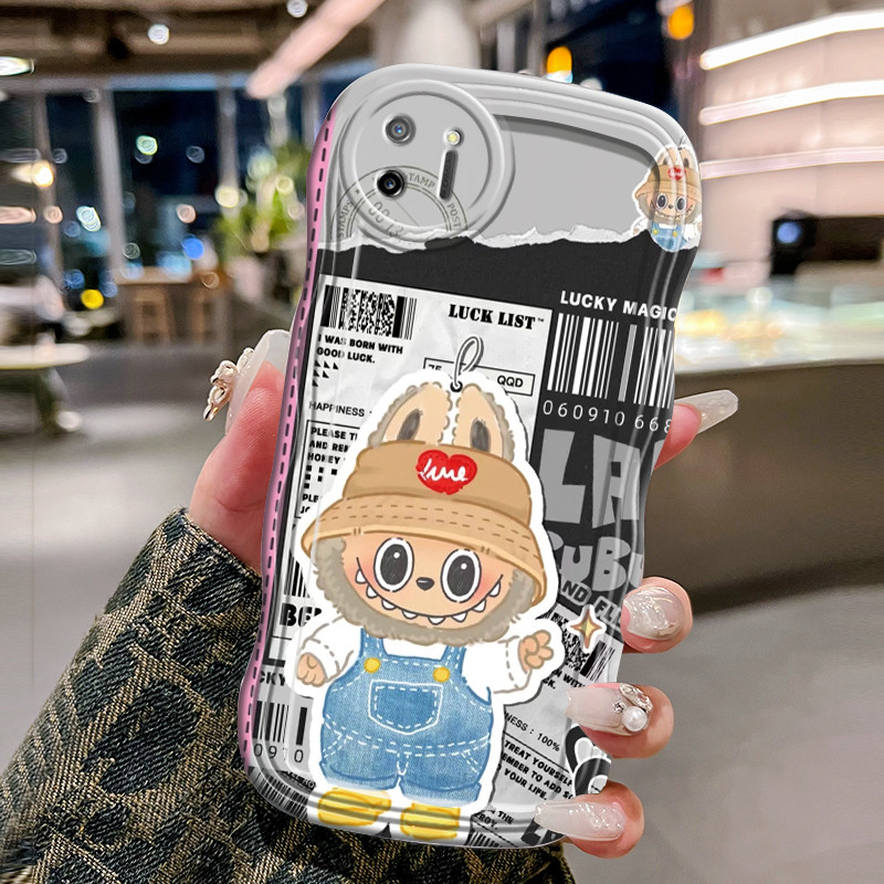 Casing Hp Untuk Realme C11 2020 Case Casing Softcase kartun HP Kesing pelindung silikon gelombang tr