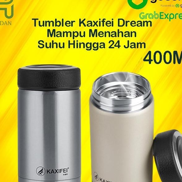 Termos Kopi Air Panas Tumbler Ni Stainless 400Ml Mug Travel Kecil