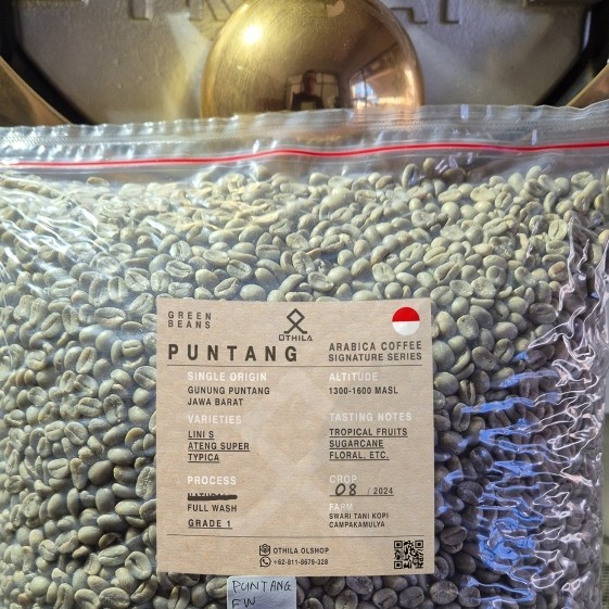

Kopi PUNTANG Green Bean 1 Kg Full Wash