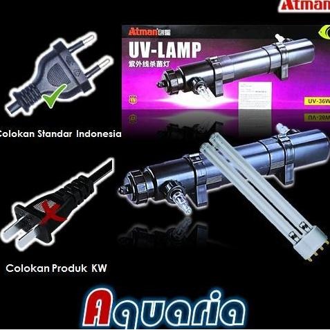 Atman Uv-36W Lampu Uv Clarifier & Sterilizer