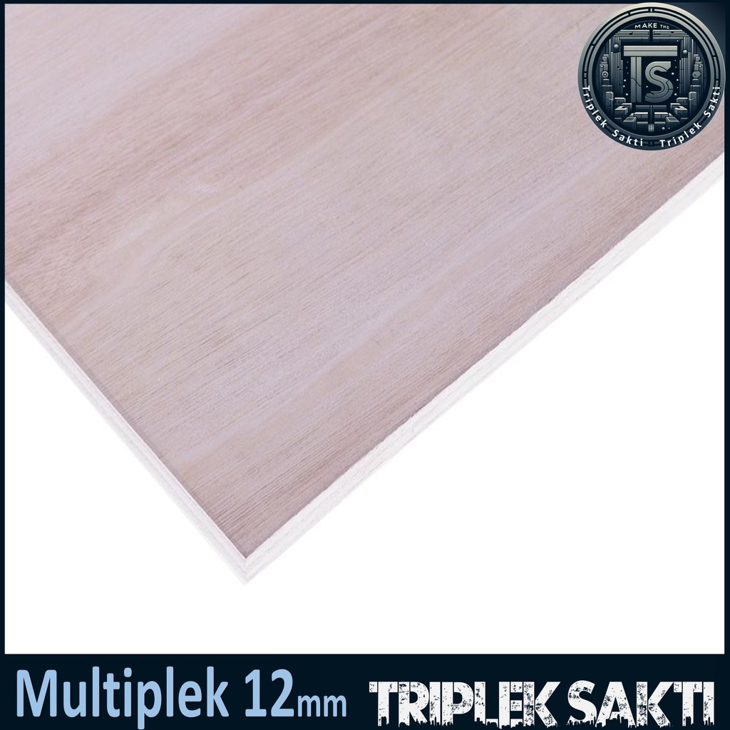 Triplek 12mm 10x200 cm | ISI 2 LEMBAR | Multiplek 12 mm 10 x 200 cm
