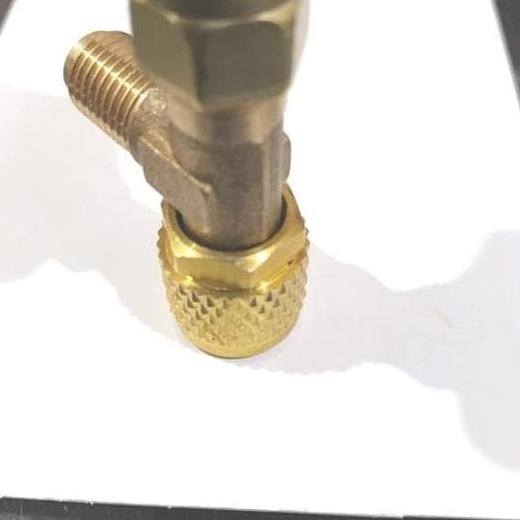 Can Tap Ct341A Ct-341. Kran Pembuka Freon R410 Kaleng Drat Kecil.