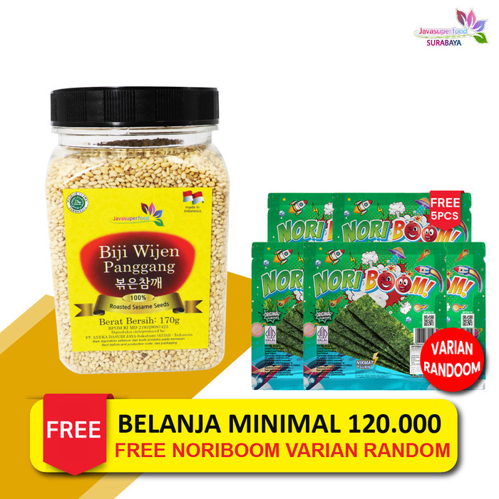 

Terlaris Wijen Putih Sangrai Korea Halal Biji Wijen Panggang SALE