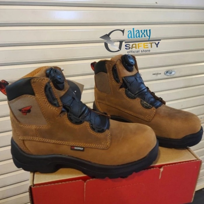 {AdevaShop} Sepatu Safety Shoes RedWing 4216 BOA 100 Original - 35 Limited