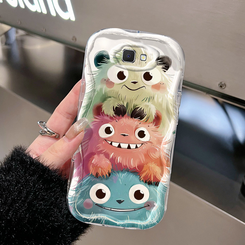 Casing Hp Untuk Samsung Galaxy J7 Prime J2 Prime J7 Prime 2 Case Casing Softcase Monster mewah HP Ke