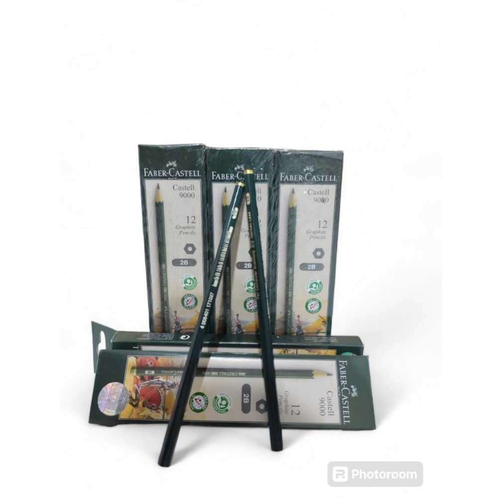 

[Harga Grosir] Paket Hemat Pensil Faber Castell 2B Isi 6 Pack (72 Pcs) / Per Pack Isi 12 Pcs - Berrytape01