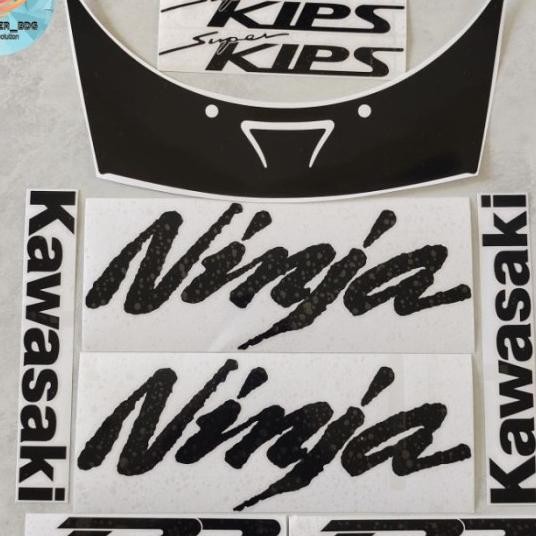 Striping Stiker Cutting Ninja Rr Old Gold