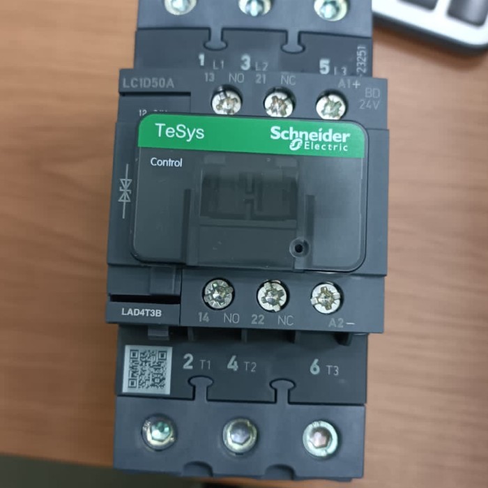 KONTAKTOR LC1D50BD 24vDC schneider
