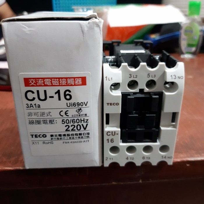 CU-16 kontaktor teco 25A