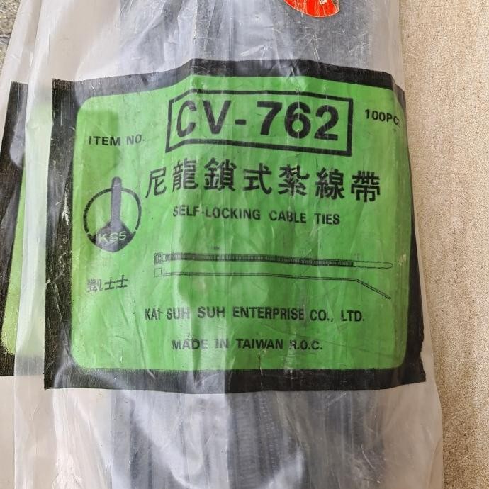 

[ R.A.B ] Cable Tie Kabel Ties Kss Kai Suh Suh Nylon Cv-762 76.2Cm 100Pc Taiwan