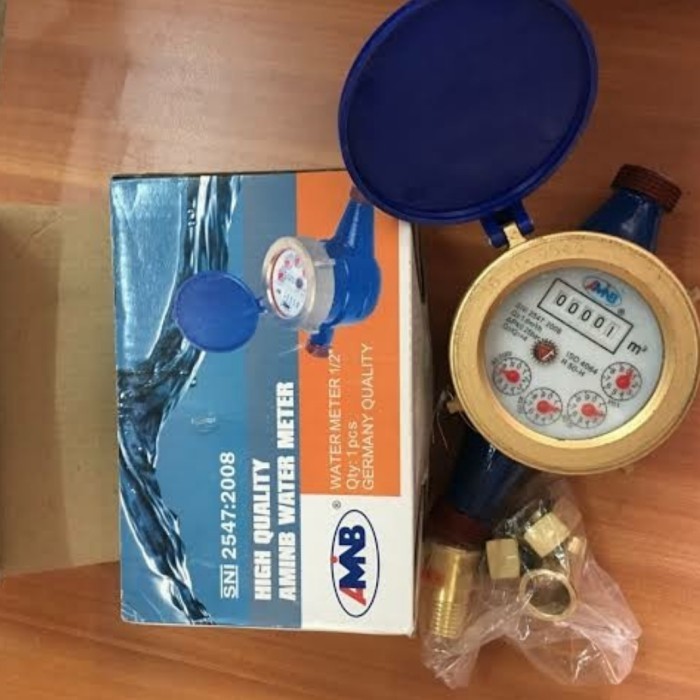 Terlaris Meteran Air AMINB BESI SNI SALE