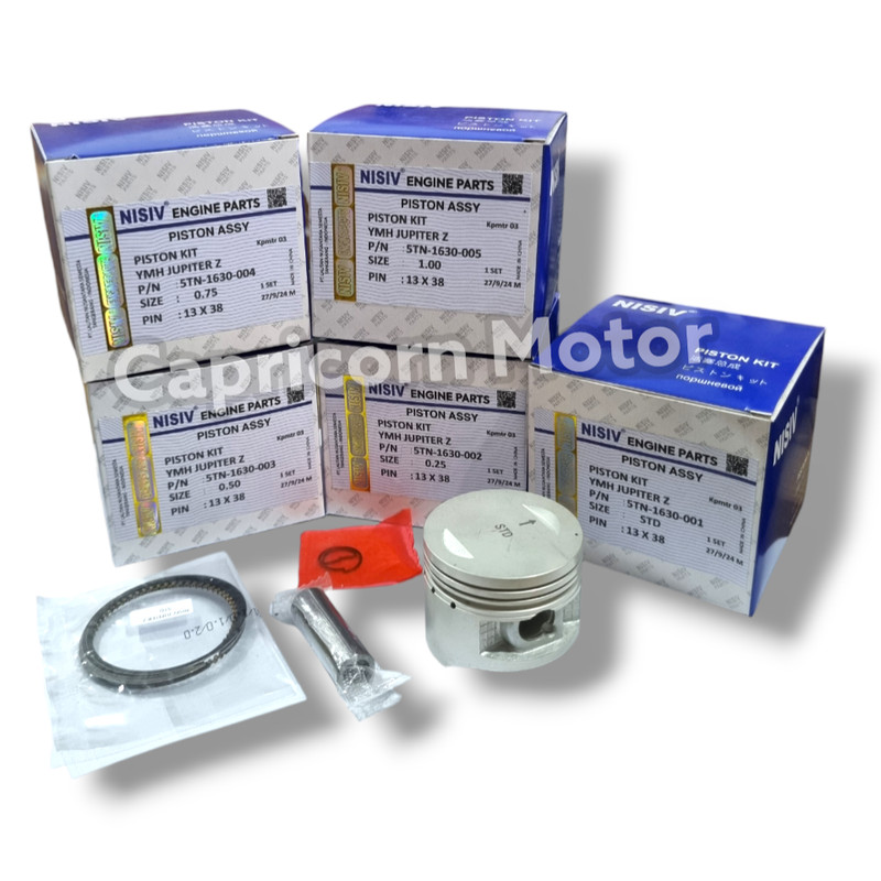 Piston Kit JUPITER Z VEGA R NEW NISIV oversize STD 25 50 75 100