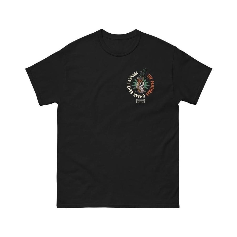 T-Shirt The Panturas Ombak Banyu Asmara Black