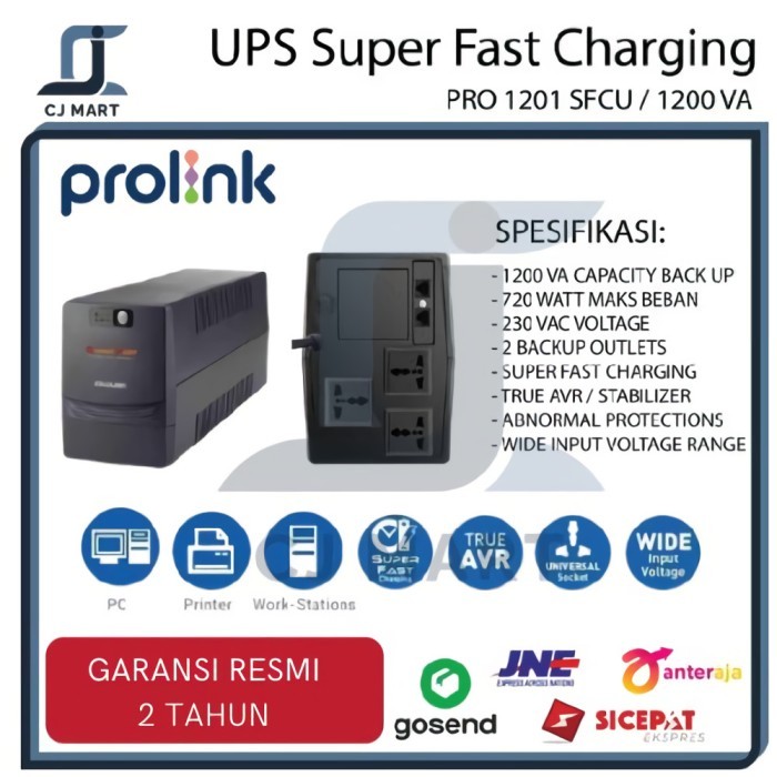 Jual Ups Prolink Pro1201 1200Va