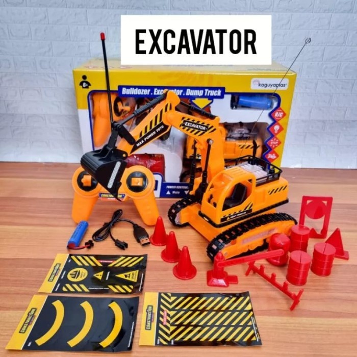 Terlaris Mainan Remote Control RC Excavator.. RC Buldozer.. RC Dump Truk Murah SALE