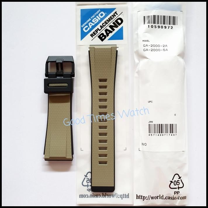 Strap G-Shock Ga-2000-5A Ga 2000 Casio Original