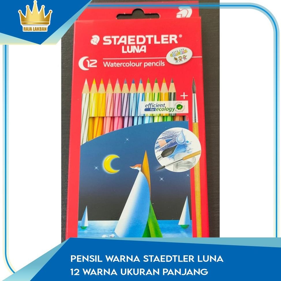 

Pensil Warna/Luna Aquarell/Colour Pencil/ Staedler/ Pensil Warna Staedler/ 24 Warna/ 12 Warna/ Ukuran Panjang