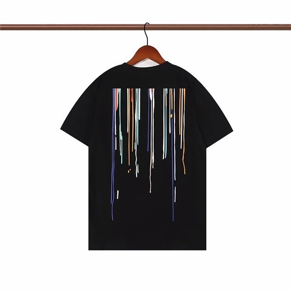 Kaos Desainer Pria Kaus Katun Berkualitas Streetwear Hip Hop Mewah Lengan Pendek