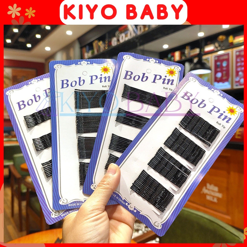 

J-020 JEPIT RAMBUT BOB PINS (LURUS)/JEPITAN RAMBUT HITAM LIDI 1 SET/JEPIT LIDI