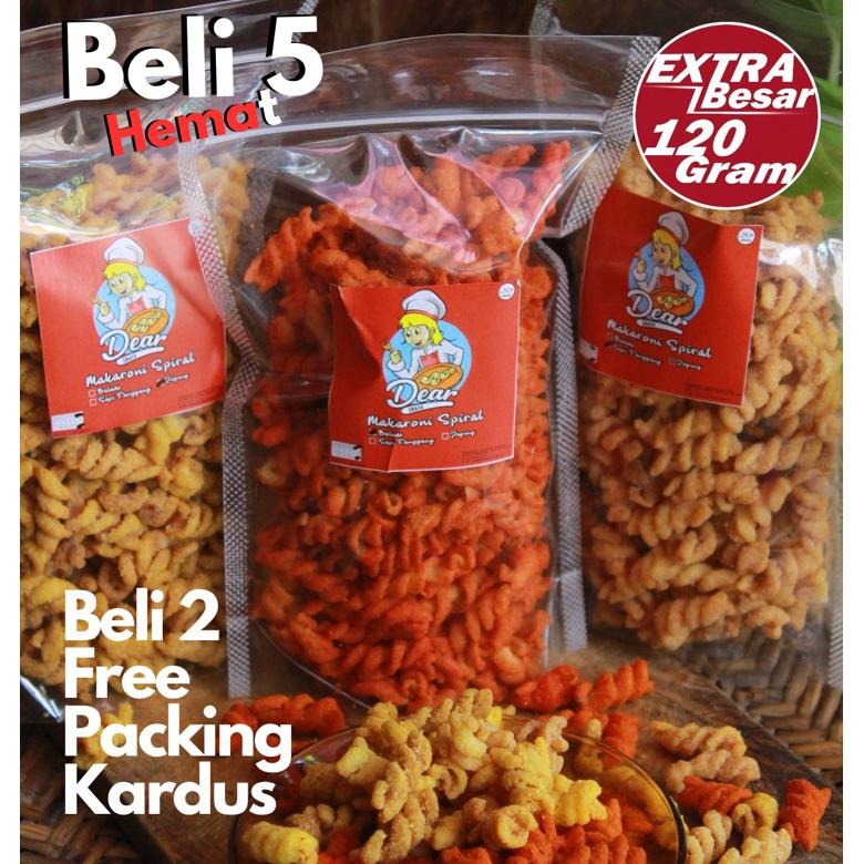 

Makaroni Spiral / Fusili Ulir makroni Balado macaroni Jagung macroni Sapi Panggang Pedas Daun Jeruk 120gr gram Snack Jajanan Camilan Cemilan Murah viral enak nagih