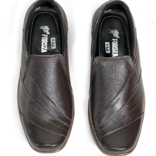 Sepatu Pria Slip On Casual Kulit Fordza Formal K066