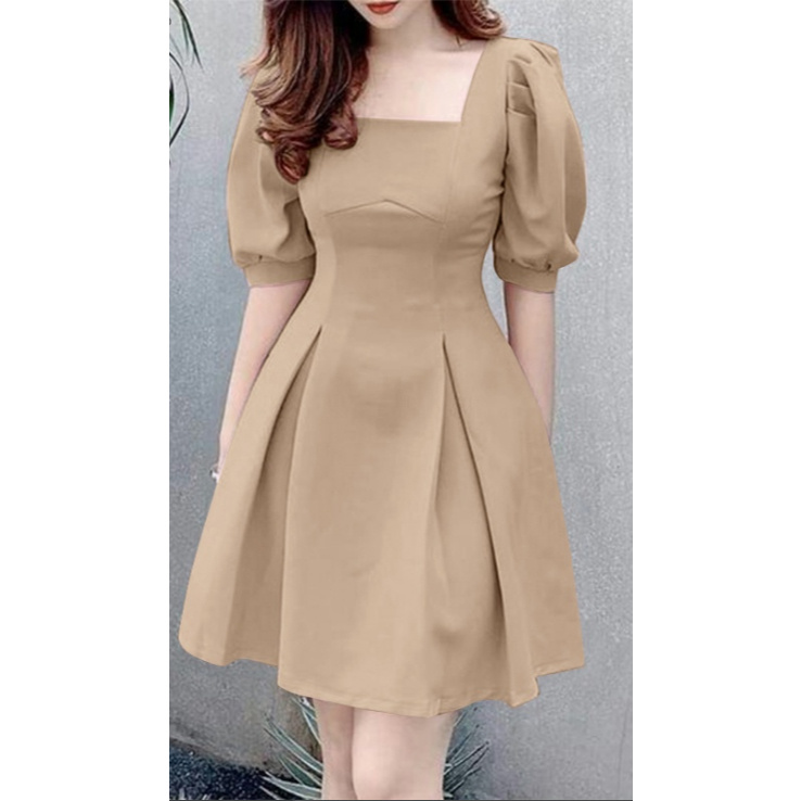 Drwss Sexsi Santai Rumahan Dress Terbaru Gaun Pantai Elegant Korean Style Dras Sdras Baju Gsun Natal