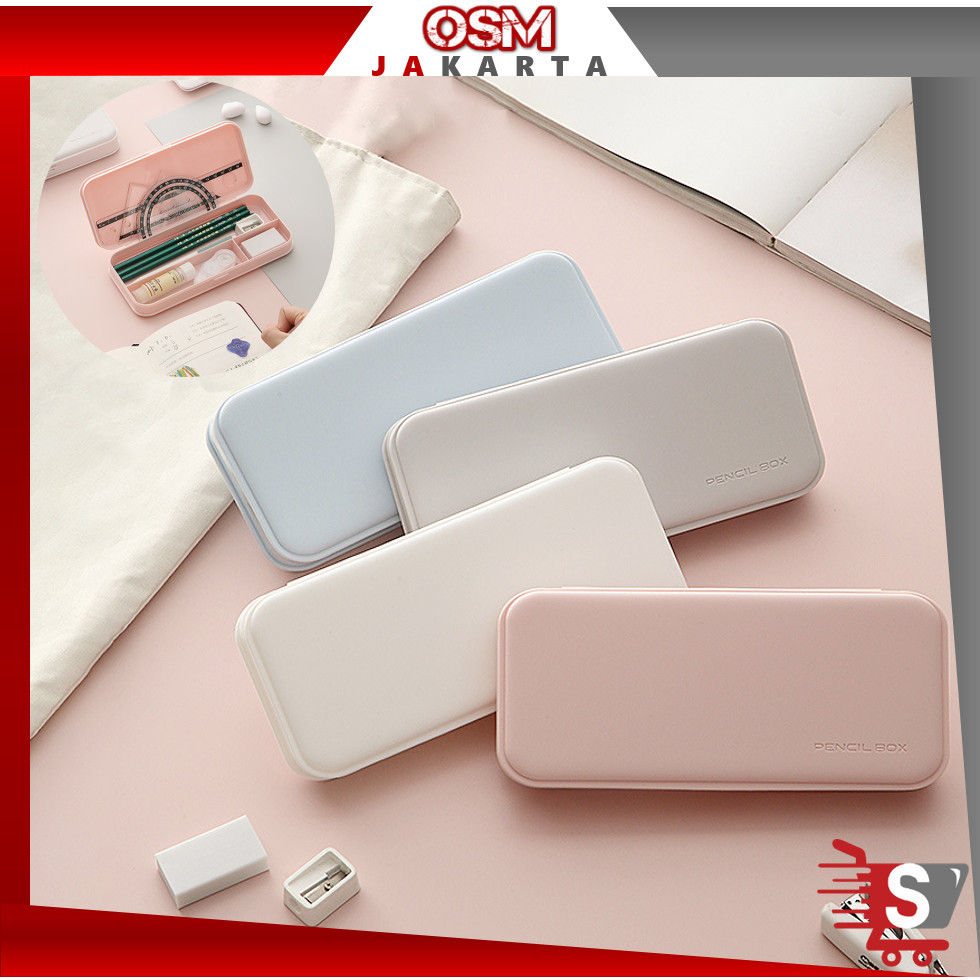 

OSM JKT S5983 Tempat Pensil / Kotak Pensil Multifungsi Minimalis / Kotak Alat Tulis Portabel /