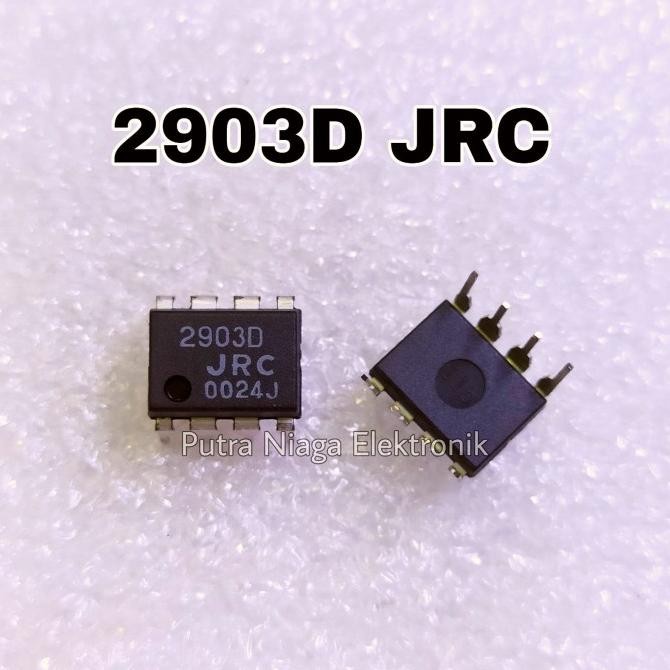 ic JRC2903 Dip 8 Pin 2903D JRC LM2903 putr4n Segera Dapatkan