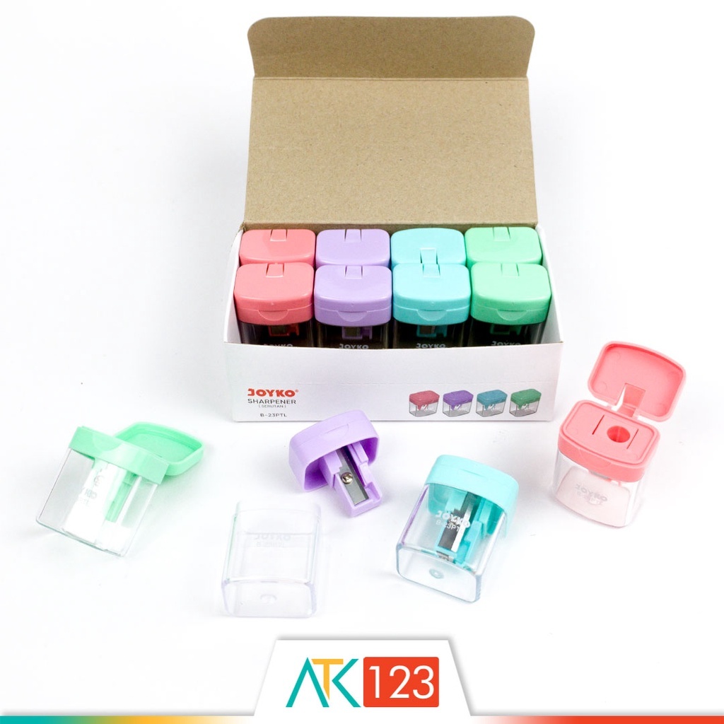 

Rautan / Serutan Pensil / Pencil Sharpener Pastel Joyko B-23PTL