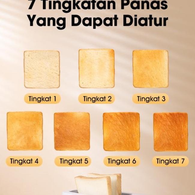 Toster Roti Bread Toaster Low Watt Samono Alat Pemanggang Roti Bakar