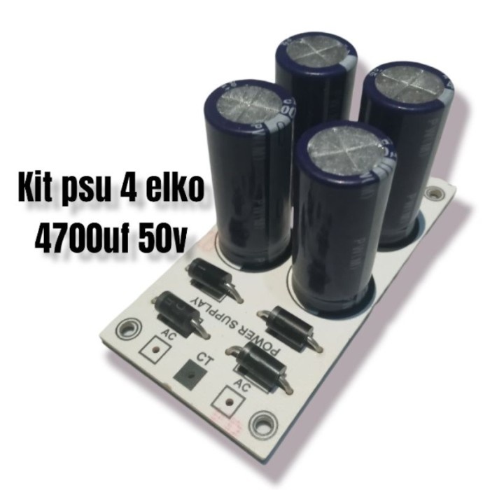 KIT PSU 4 ELCO 4700UF 50V POWER SUPPLY 4 ELCO