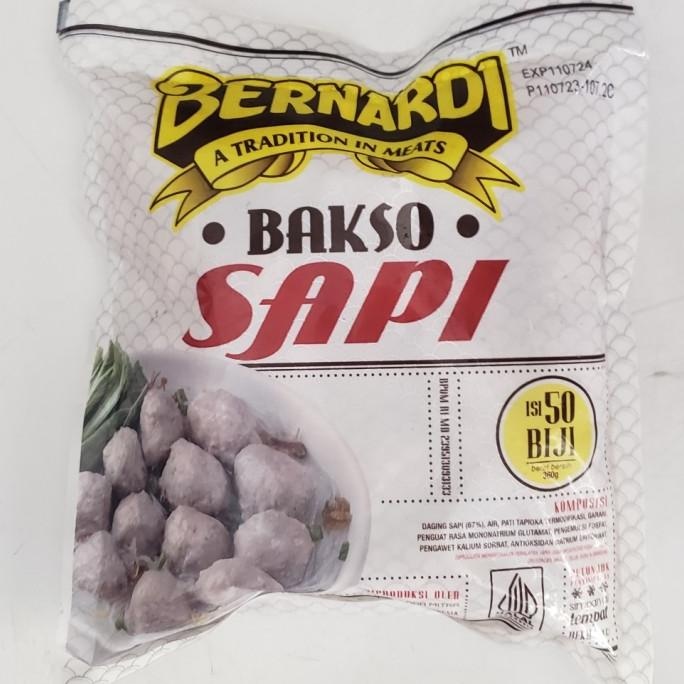 

BERNARDI BAKSO SAPI KECIL 360 Gram (50 PCS) BS01