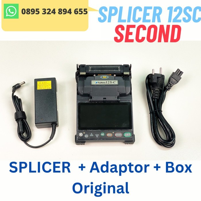 SPLICER FUJIKURA 12SC -SECOND (MULUS) -GARANSI