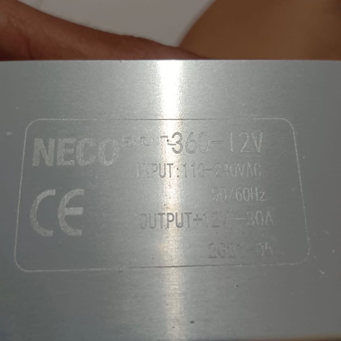 POWER SUPPLY 30 AMPERE 12 VOLT