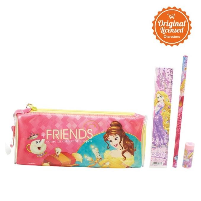 

Disney Princess Stationery Set Pencil Case Oval Set