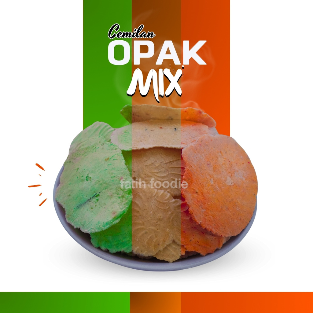 

Cemilan Opak Pedas Kemasan Bundling Opak Jepit Keripik Original Jajanan Tradisional Khas Giri Gresik