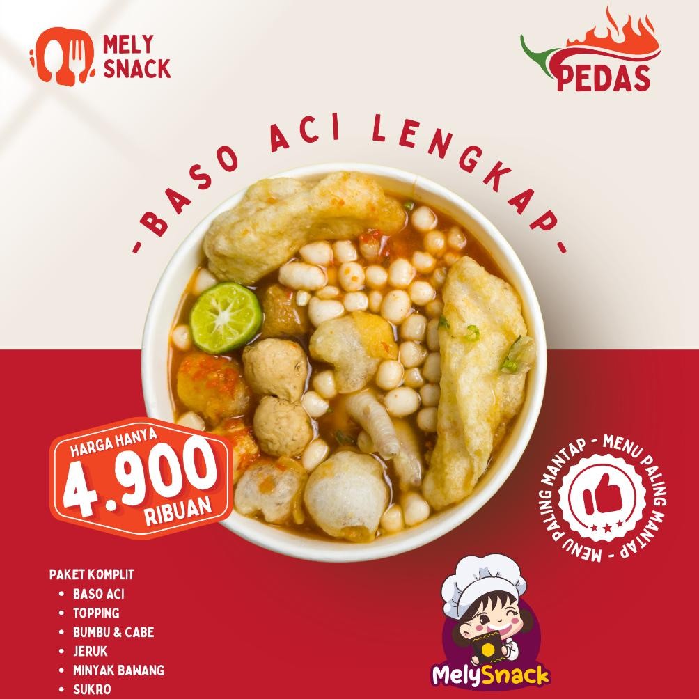 

BASO ACI HOMEMADE boci isi12 bakso aci termurah ayam suir bapper bocirat beranak kriwil bocimak nyos sajodo snack umang MelySnack