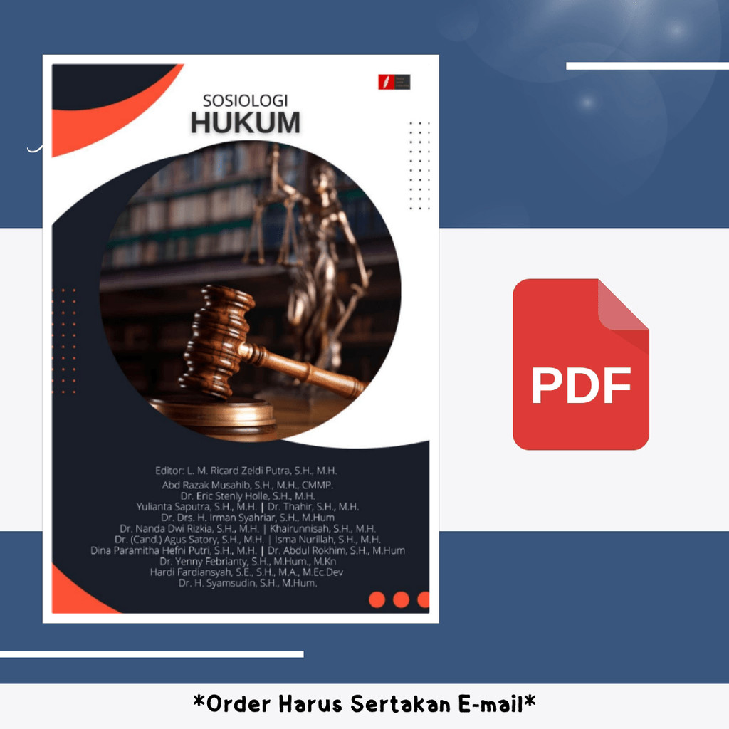 

1478. Sosiologi Hukum (Editor L M Ricard Zeldi Put