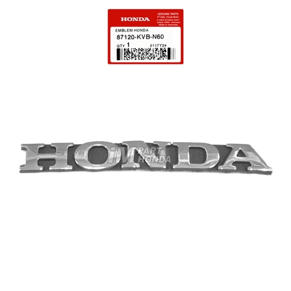 87120-KVB-N60 Emblem 3D Honda Vario 110 CW Karbu JKT