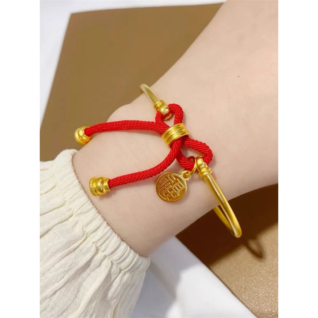 Gelang Busur Gelang Tali Merah Keberuntungan