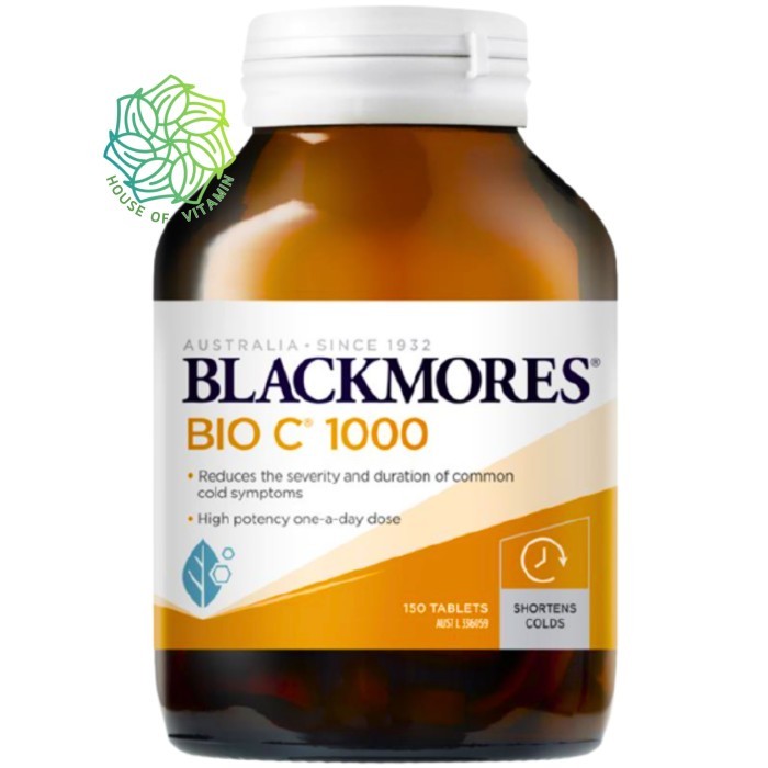Terlaris Blackmores Bio C 1000 Mg 150 Tablet Vitamin C 1000Mg Tablets