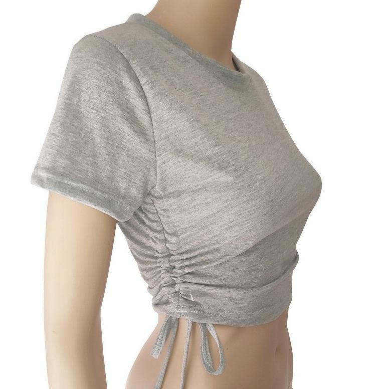 JNH KBS-13 kaos atasan wanita croptop dancer kpop idol import korea jepang TERLARIS