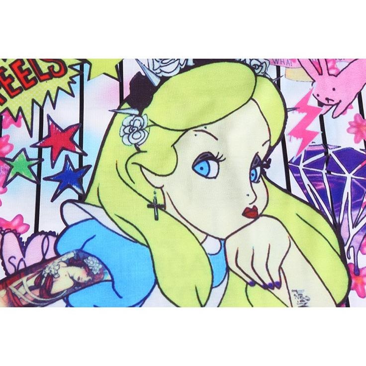 JNH KBS-35 kaos wanita full print high quality import korea jepang katun cotton big size oversize TE