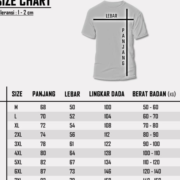 Kaos Pria Jumbo Big Size Xxxl Kaus Oversize Cowok Distro Anime Keren