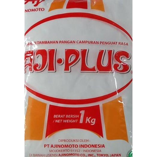 

Aji-Plus / Ajiplus Ajinomoto 1 Kg / Yedap Guat Rasa Ajiplus