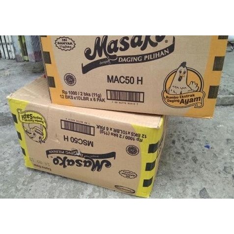 

Masako Sapi Ayam Bumbu Kardus