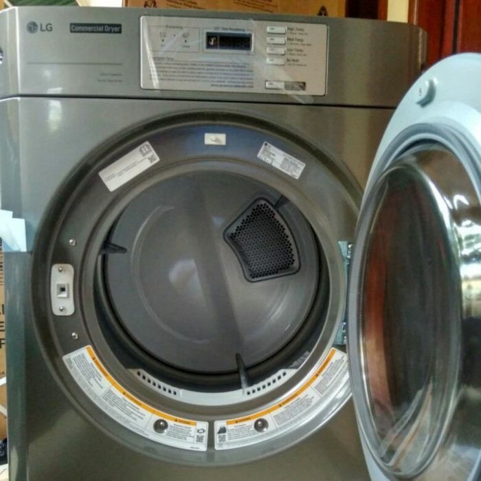 MESIN PENGERING GAS LG KOMERSIAL 10KG DRYER LG GIANT C