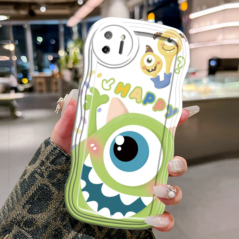 Casing Hp Untuk Realme C11 2020 Case Casing HP Softcase pelindung silikon cangkang gelombang transpa