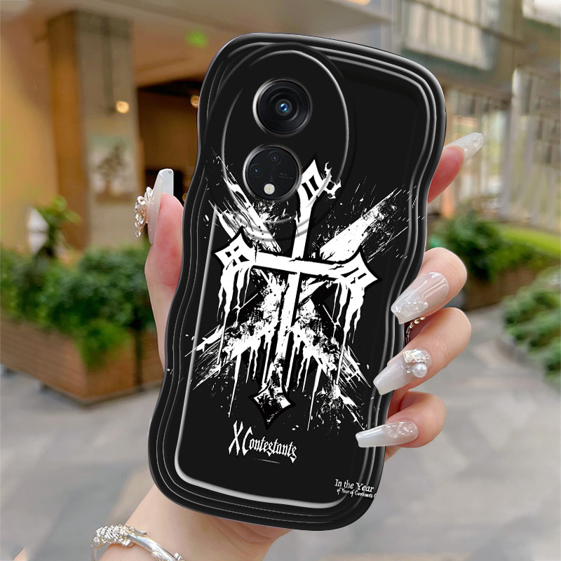 Casing Hp Untuk OPPO Reno 8T 5G A1 Pro 5G Case Casing pelindung ponsel cross Softcase HP terbuat bah