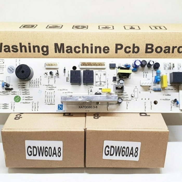 MODUL PCB MESIN CUCI FRONT LOADING MIDEA MFS75-S804